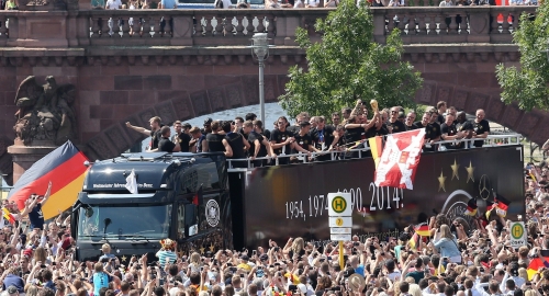 Doček Nemačkih reprezentativaca u Berlinu / Foto: Profimedia | Foto: 