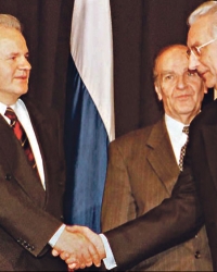 Nekad bilo: Milošević,  Izetbegović i Tuđman