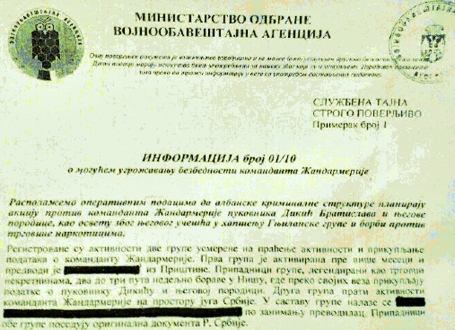 Bratislav Dikić, dokument