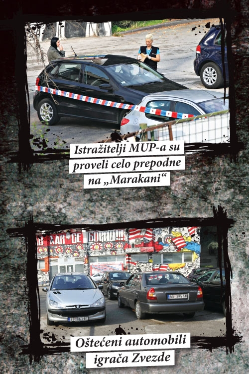 Razbijeni automobili na Marakani