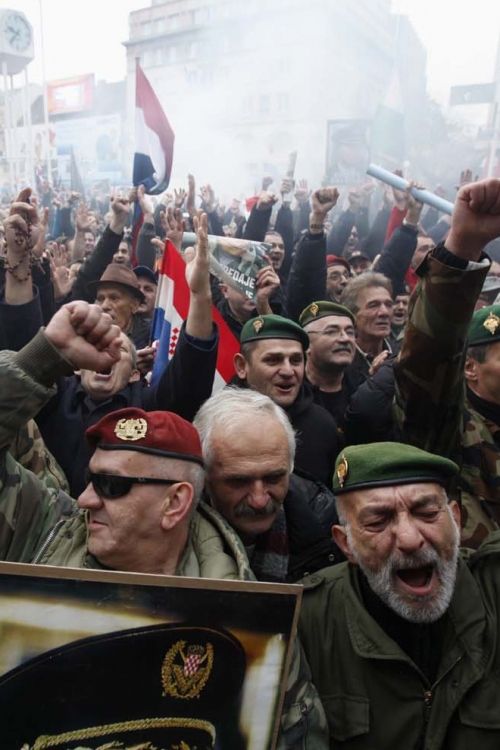 Zagreb slavlje Gotovina Markač