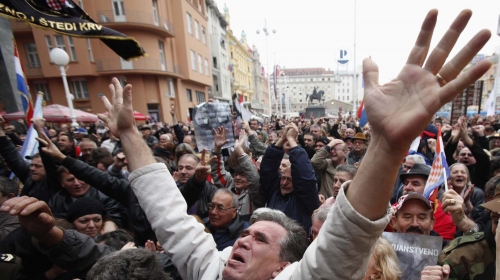Zagreb slavlje Gotovina Markač