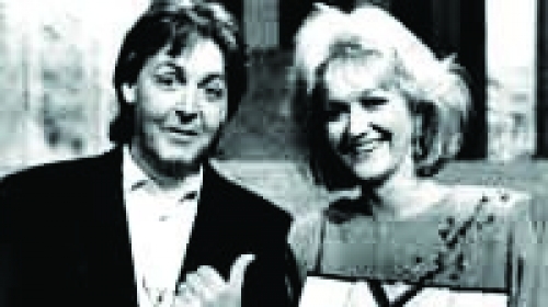 Vesna Vulović sa Pol Makartnijem