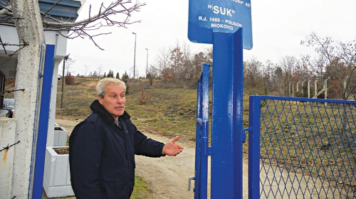 Čuvar na ulazu na poligon