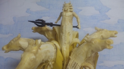 Banana kao sklulptura