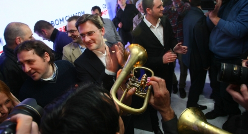 Slavlje u SNS Foto: Goran Srdanov i Đorđe Kojadinović