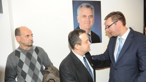 Ivica Dačić je došao da čestita