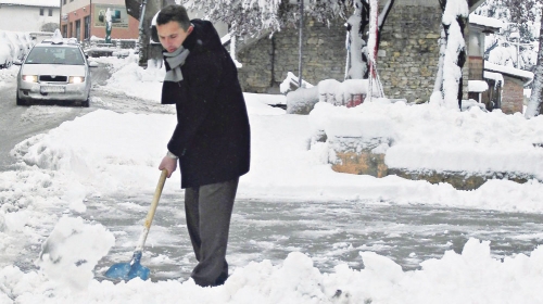 U Novoj Varoši  izmereno  30 centimetara  snega