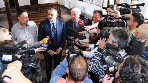 Vođe opozicije: Ničić, Jovanović i Stefanović juče u Kragujevcu