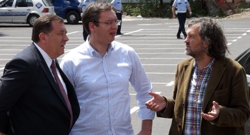 Aleksandar Vučić u Andrić gradu