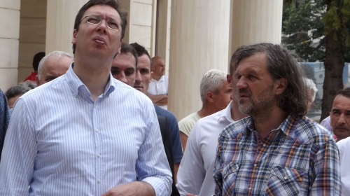 Aleksandar Vučić u Andrić gradu
