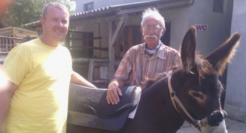 Poseta gospodina Lusia Lulu Converseta i magarca Isidora Pančevu