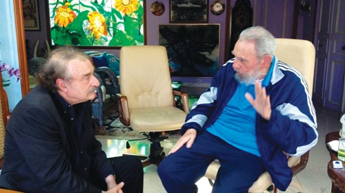 Fidel Kastro sa španskim novinarom