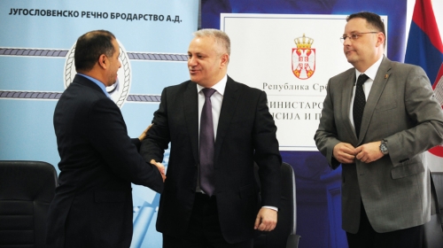 Investicija od 40 miliona evra:  Sultan Al Šansi i ministar Dinkić