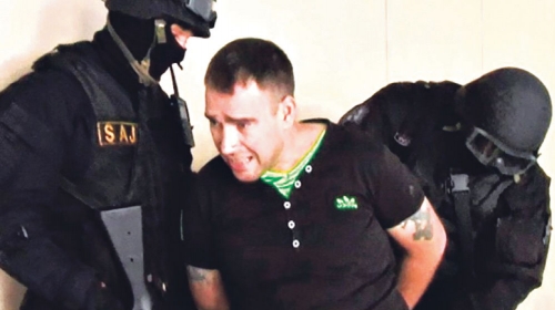 Vojinović i Pitbul (na slici) suočili se u tužilaštvu