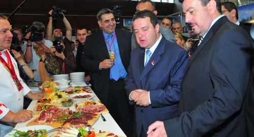 Ivica Dačić na sajmu poljoprivrede