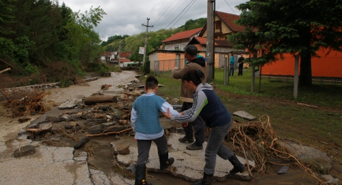Poplave u Krupnju Foto: Zoran Lončarević