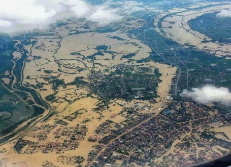 Obrenovac iz vazduha
