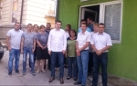 Prokuplje Radnici PSS ispred prostorija