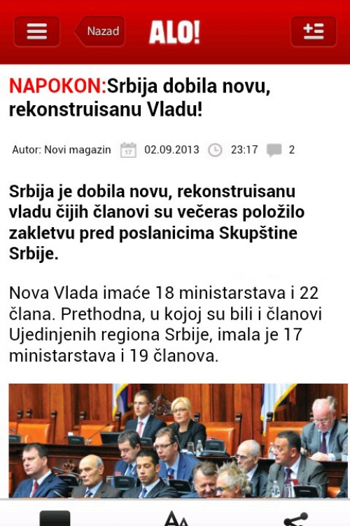 Android aplikacija