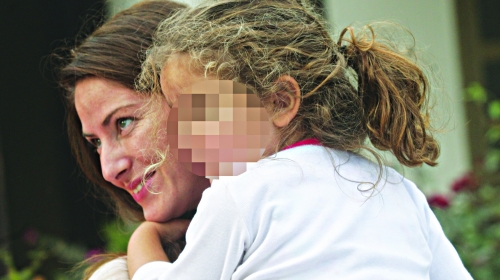 Nataša Matijević sa malom Reom