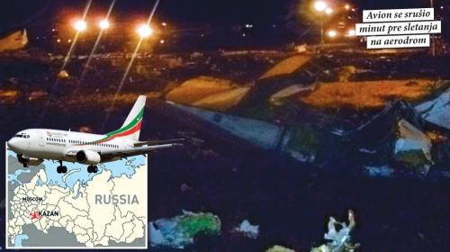 Pad aviona u Moskvi