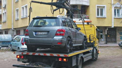 Parking gde je  pronađen eksploziv