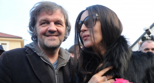 Dobro raspoloženi: Monika Beluči i Emir Kusturica