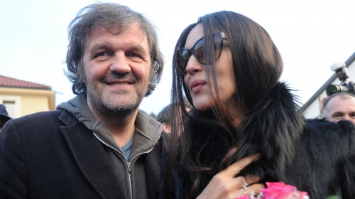 Dobro raspoloženi: Monika Beluči i Emir Kusturica