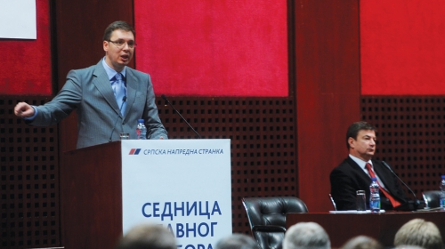 Neumoljiv: Aleksandar Vučić