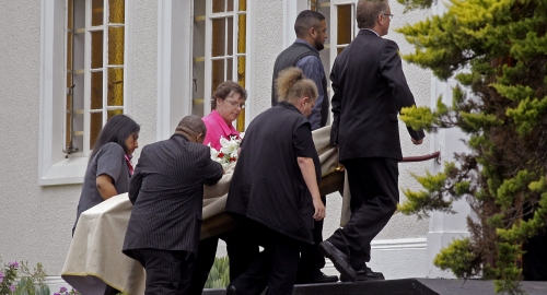 Sahrana Rive Stenkamp / Foto: AP | Foto: 
