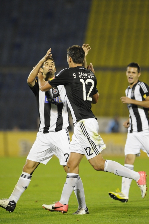 Aleksandar Miljković i Marko Šćepović FK Partizan