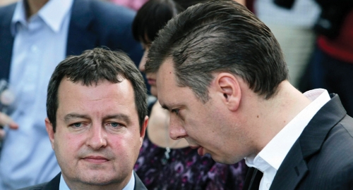 Ivica Dačić i Aleksandar Vučić
