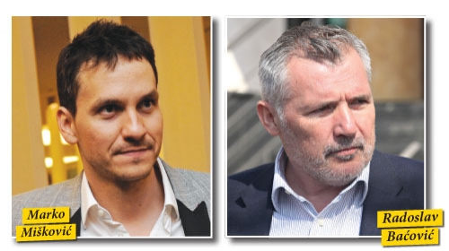 Radoslav Bacović i Marko Mišković