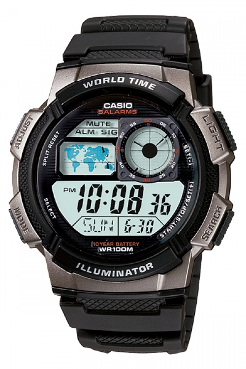 Casio world time