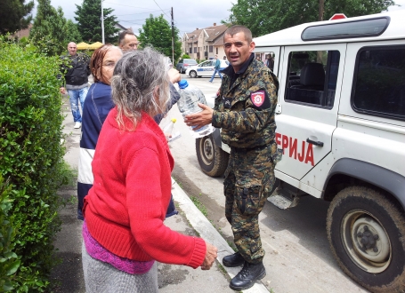 Žandarmerija u Gaju /  Foto: MUP
