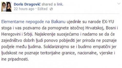 Doris zove u pomoć