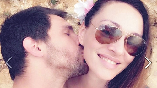 Razmenju nežnosti: Anabela i Andrej