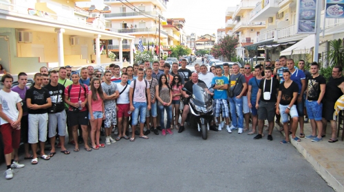 Dragan Marković Palma sa maturantima