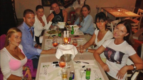Kaća i Babe uživali u njegovoj kafani