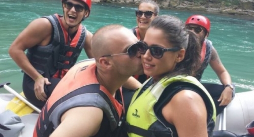 Danijel Alibabić i Jovana Nikolić vole rafting