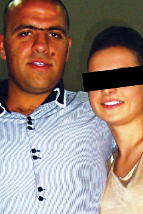 Pogođen u glavu i u srce: Radenko Popović sa verenicom