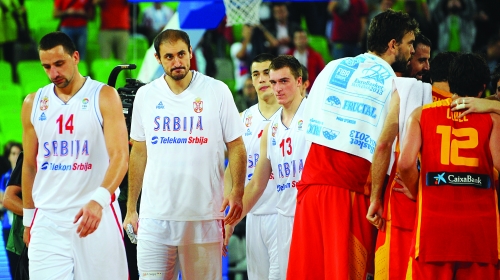 Srbija - Španija evrobasket