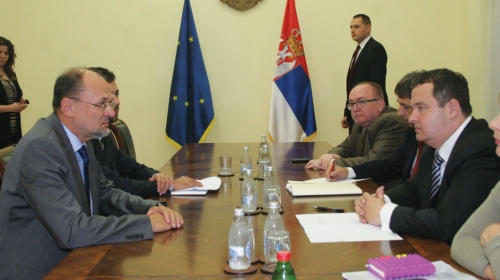 Dačić sa Kacinom o  evropskim integracijama