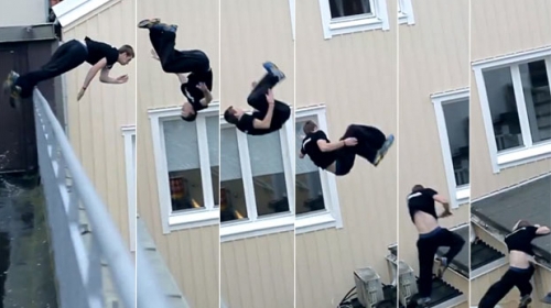 Skok, salto, pa umalo tragedija