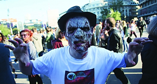 Zombi šetnja u Beogradu / Foto: Đorđe Kojadinović | Foto: 