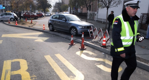 Udes se desio na autobuskoj stanici.