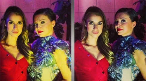 Nina Badrić i Sandra Meljničenko
