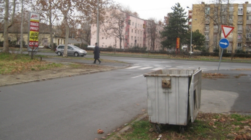 Kontejner u koji je bačeno novorođenče