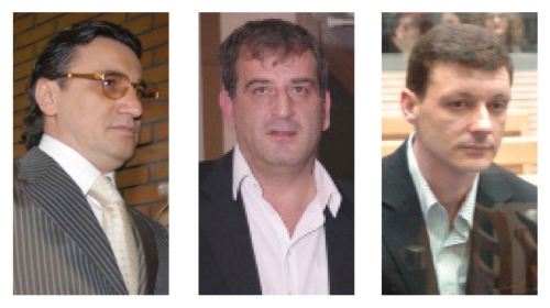 Sreten Jocić, Ljubiša Buha i Dejan Milenković